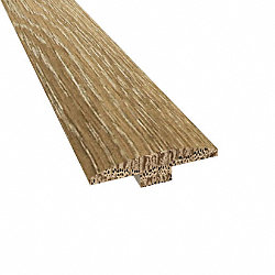 Prefinished Distressed Falmouth Oak Hardwood 1/4 in thick x 2 in wide x 78 in Length T-Molding